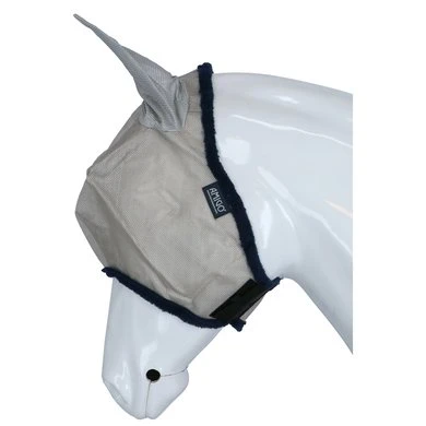Amigo Flymask Silver/Navy 5 Amigo Flymask Silver/Navy - Afbeelding 3