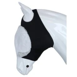 Hkm Vliegenmasker Extra Zacht En Elastisch Wit/zwart S -Waldhau Paard Winkel agradi 44370867 3.c11271