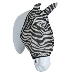 Kerbl RugBe Vliegenmasker Met Oorbedekking Zebra