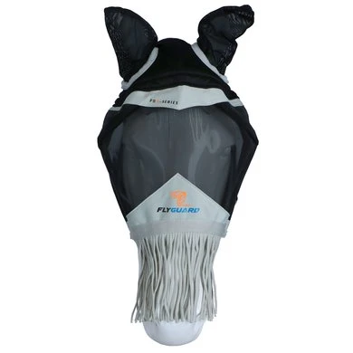 Shires Vliegenmasker Met Oren & Neus Franje Mesh Black 4 Shires Vliegenmasker Met Oren & Neus Franje Mesh Black - Afbeelding 2