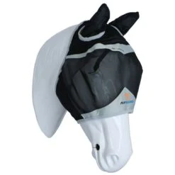 Shires Vliegenmasker Met Oren Mesh Black