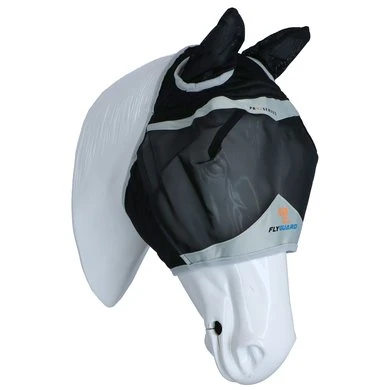 Shires Vliegenmasker Met Oren Mesh Black 3 Shires Vliegenmasker Met Oren Mesh Black