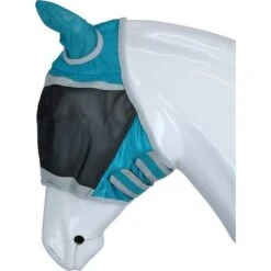 Shires Vliegenmasker Met Oren Mesh Teal -Waldhau Paard Winkel agradi 44608110 3.8f879e