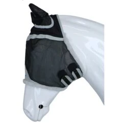 Shires Vliegenmasker Met Oren Robuuste Mesh Zwart -Waldhau Paard Winkel agradi 44608134 3.52167f