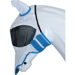 Shires Vliegenmasker Met Oren & Neus Ultra Pro Wit -Waldhau Paard Winkel agradi 44608165 3.01b1ce