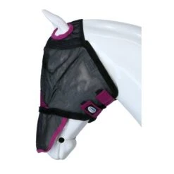 Weatherbeeta Vliegenmasker Comfitec Durable Mesh Met Neus Zwart/Paars -Waldhau Paard Winkel agradi 44698110 3.e32f5b