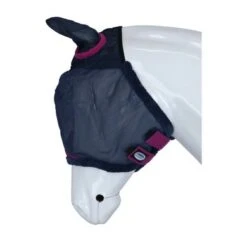 Weatherbeeta Vliegenmasker Comfitec Durable Mesh Met Oren Navy/Paars -Waldhau Paard Winkel agradi 446981293 3.1b20c1