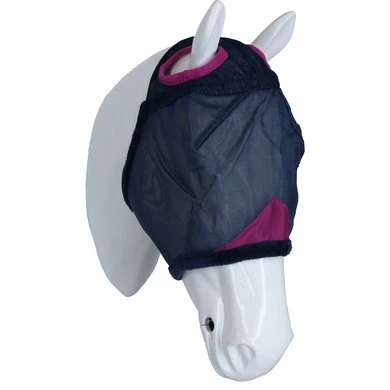 Weatherbeeta Vliegenmasker Comfitec Durable Mesh Navy/Paars -Waldhau Paard Winkel agradi 44698140 1.444641