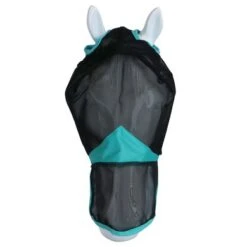 Weatherbeeta Vliegenmasker Comfitec Fine Mesh Met Neus Zwart/Turquoise 6 Weatherbeeta Vliegenmasker Comfitec Fine Mesh Met Neus Zwart/Turquoise -Waldhau Paard Winkel agradi 44698147 2.2827af