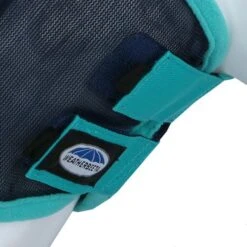 Weatherbeeta Vliegenmasker Comfitec Fine Mesh Met Neus Navy/Turquoise -Waldhau Paard Winkel agradi 446981653 4.548f96