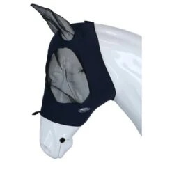 Weatherbeeta Vliegenmasker Stretch Bug Eye Saver Met Oren Navy/Zwart -Waldhau Paard Winkel agradi 44698213 3.68daab