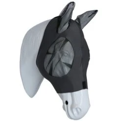 Weatherbeeta Vliegenmasker Stretch Bug Eye Saver Met Oren Grijs/Zwart