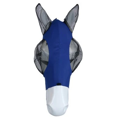 Weatherbeeta Vliegenmasker Stretch Bug Eye Saver Met Oren Royal Blue/Zwart 4 Weatherbeeta Vliegenmasker Stretch Bug Eye Saver Met Oren Royal Blue/Zwart - Afbeelding 2