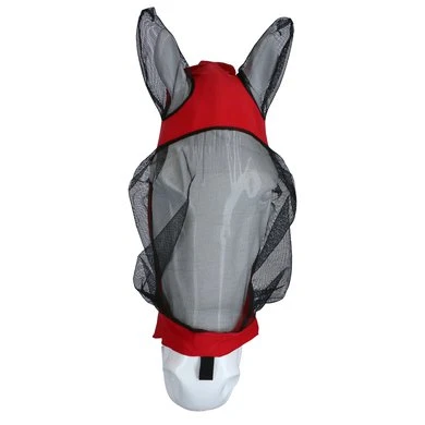 Weatherbeeta Vliegenmasker Stretch Eye Saver Met Oren Red/Zwart 4 Weatherbeeta Vliegenmasker Stretch Eye Saver Met Oren Red/Zwart - Afbeelding 2