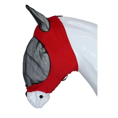 Weatherbeeta Vliegenmasker Stretch Eye Saver Met Oren Red/Zwart 5 Weatherbeeta Vliegenmasker Stretch Eye Saver Met Oren Red/Zwart - Afbeelding 3