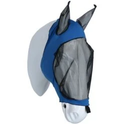 Weatherbeeta Vliegenmasker Stretch Eye Saver Met Oren Royal Blue/Zwart