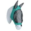 Weatherbeeta Vliegenmasker Stretch Eye Saver Met Oren Turquoise/Zwart -Waldhau Paard Winkel agradi 44698278 1.396114