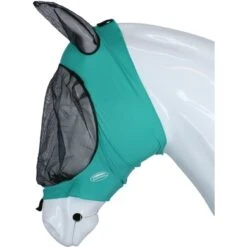 Weatherbeeta Vliegenmasker Stretch Eye Saver Met Oren Turquoise/Zwart -Waldhau Paard Winkel agradi 44698278 3.1d2c7f