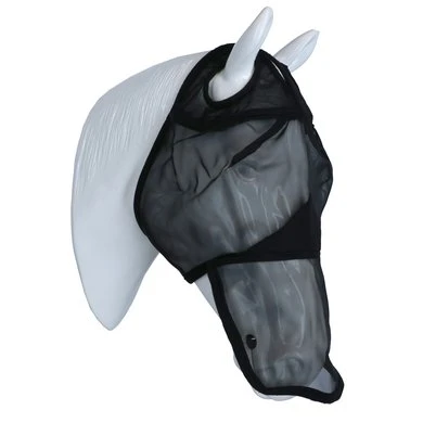 Horka Vliegenmasker Met Neus Zwart 3 Horka Vliegenmasker Met Neus Zwart