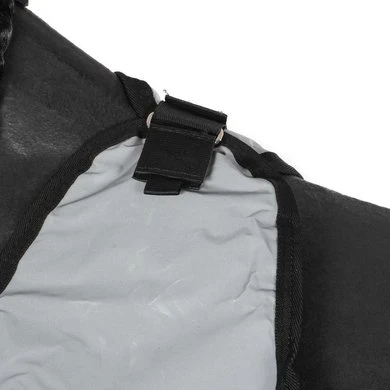 Weatherbeeta Uitrijdeken Reflective Wrap Around Zilver/Zwart 6 Weatherbeeta Uitrijdeken Reflective Wrap Around Zilver/Zwart - Afbeelding 4