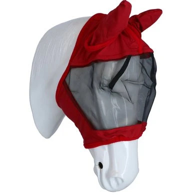 EQUITHÈME Vliegenmasker Doux Rood Pony 3 EQUITHÈME Vliegenmasker Doux Rood Pony