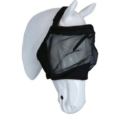 EQUITHÈME Vliegenmasker Polaire Zwart Pony 3 EQUITHÈME Vliegenmasker Polaire Zwart Pony