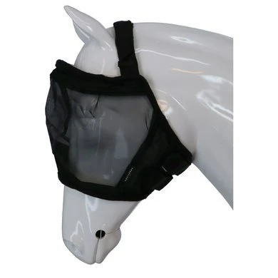 EQUITHÈME Vliegenmasker Polaire Zwart Pony 5 EQUITHÈME Vliegenmasker Polaire Zwart Pony - Afbeelding 3