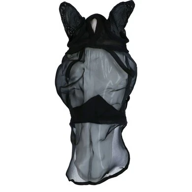 EQUITHÈME Vliegenmasker Confort Zwart 4 EQUITHÈME Vliegenmasker Confort Zwart - Afbeelding 2