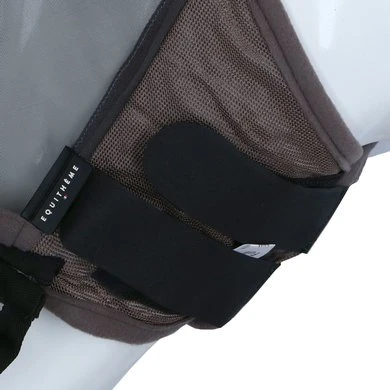 EQUITHÈME Vliegenmasker 2in1 Grijs Cob 6 EQUITHÈME Vliegenmasker 2in1 Grijs Cob - Afbeelding 4