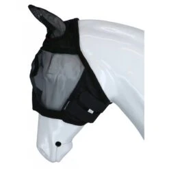 EQUITHÈME Vliegenmasker Supercut Met Oren Zwart Full -Waldhau Paard Winkel agradi 44812684 3.d32868