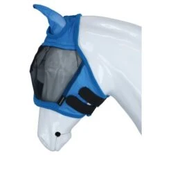EQUITHÈME Vliegenmasker Supercut Met Oren Blauw 8 EQUITHÈME Vliegenmasker Supercut Met Oren Blauw -Waldhau Paard Winkel agradi 44812691 3.8625af