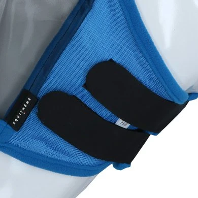 EQUITHÈME Vliegenmasker Supercut Met Oren Blauw 6 EQUITHÈME Vliegenmasker Supercut Met Oren Blauw - Afbeelding 4