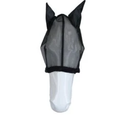 EQUITHÈME Vliegenmasker Mesh Zwart -Waldhau Paard Winkel agradi 44818108 2.31fa10