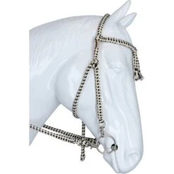 F.R.A. Bithoofdstel Bodanza Katoen Met Afneembare Teugels Naturel/Zwart Cob/Full -Waldhau Paard Winkel agradi 44874409 4.d19b99