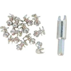 F.R.A. Cavallo Horse & Rider Studs Met Sleutel 12st