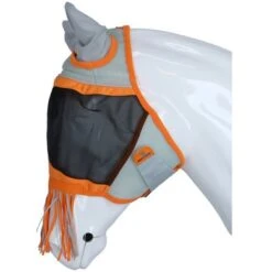 Shires Vliegenmasker Air Motion Met Oren En Franjes Oranje -Waldhau Paard Winkel agradi 44945765 3.05cbc5