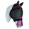 Weatherbeeta Vliegenmasker Comfitec Deluxe Durable Mesh Met Oren En Franjes Zwart/Paars -Waldhau Paard Winkel agradi 44946868 1.de3d94
