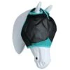 Weatherbeeta Vliegenmasker Comfitec Deluxe Fine Mesh Zwart/Turquoise -Waldhau Paard Winkel agradi 44946892 1.ca2188