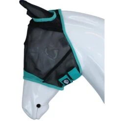 Weatherbeeta Vliegenmasker Comfitec Deluxe Fine Mesh Met Oren Zwart/Turquoise 8 Weatherbeeta Vliegenmasker Comfitec Deluxe Fine Mesh Met Oren Zwart/Turquoise -Waldhau Paard Winkel agradi 44946904 3.c8e659