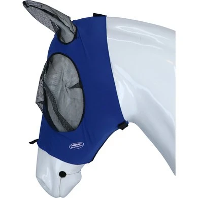 Weatherbeeta Vliegenmasker Deluxe Stretch Bug Met Oren Royal Blauw/Zwart 5 Weatherbeeta Vliegenmasker Deluxe Stretch Bug Met Oren Royal Blauw/Zwart - Afbeelding 3