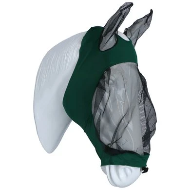 Weatherbeeta Vliegenmasker Deluxe Stretch Met Oren Hunter/Zwart 3 Weatherbeeta Vliegenmasker Deluxe Stretch Met Oren Hunter/Zwart