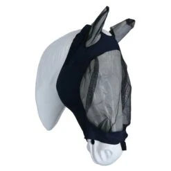 Weatherbeeta Vliegenmasker Deluxe Stretch Met Oren Navy/Zwart