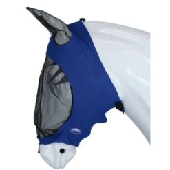 Weatherbeeta Vliegenmasker Deluxe Stretch Met Oren Royal Blauw/Zwart -Waldhau Paard Winkel agradi 44947177 3.aa430f