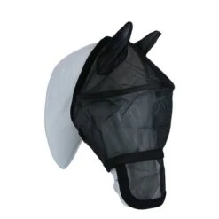 Waldhausen Vliegenmasker Premium Space Met Oren En Neus Zwart