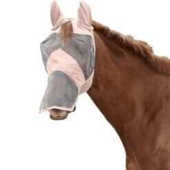 Waldhausen Vliegenmasker Premium Met Oren En Neus Lichtroze -Waldhau Paard Winkel agradi 44978540 4.a22857