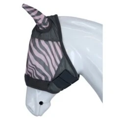 HKM Vliegenmasker Zebra Rose Roze/Grijs -Waldhau Paard Winkel agradi 44986170 3.09bdbe