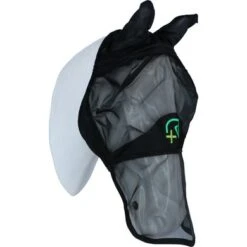 Agradi Horse Vliegenmasker Fine Mesh Met Oren En Neus Zwart