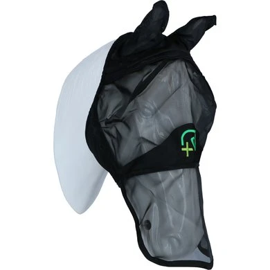 Agradi Horse Vliegenmasker Fine Mesh Met Oren En Neus Zwart 3 Agradi Horse Vliegenmasker Fine Mesh Met Oren En Neus Zwart