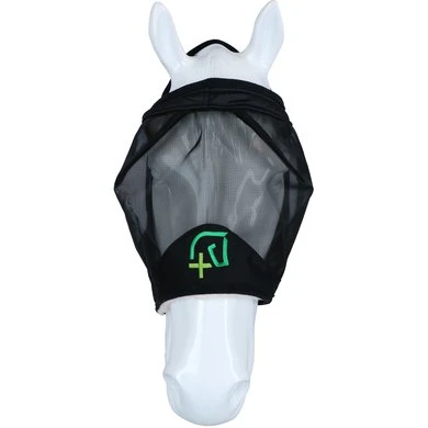 Agradi Horse Vliegenmasker Fine Mesh Zonder Oren Zwart 4 Agradi Horse Vliegenmasker Fine Mesh Zonder Oren Zwart - Afbeelding 2