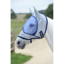 Bucas Buzz-Off Vliegenmasker Deluxe Met Oren Blue -Waldhau Paard Winkel bucas buzz off deluxe fly mask 570 p1300.a096a5